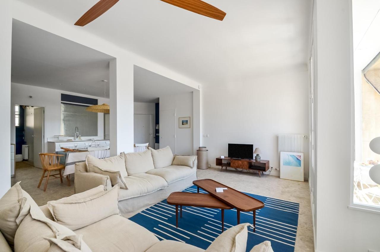 Massilia Blue - Grand Appartement Refait A Neuf Avec Vue Sur Le Vieux Port 马赛 外观 照片