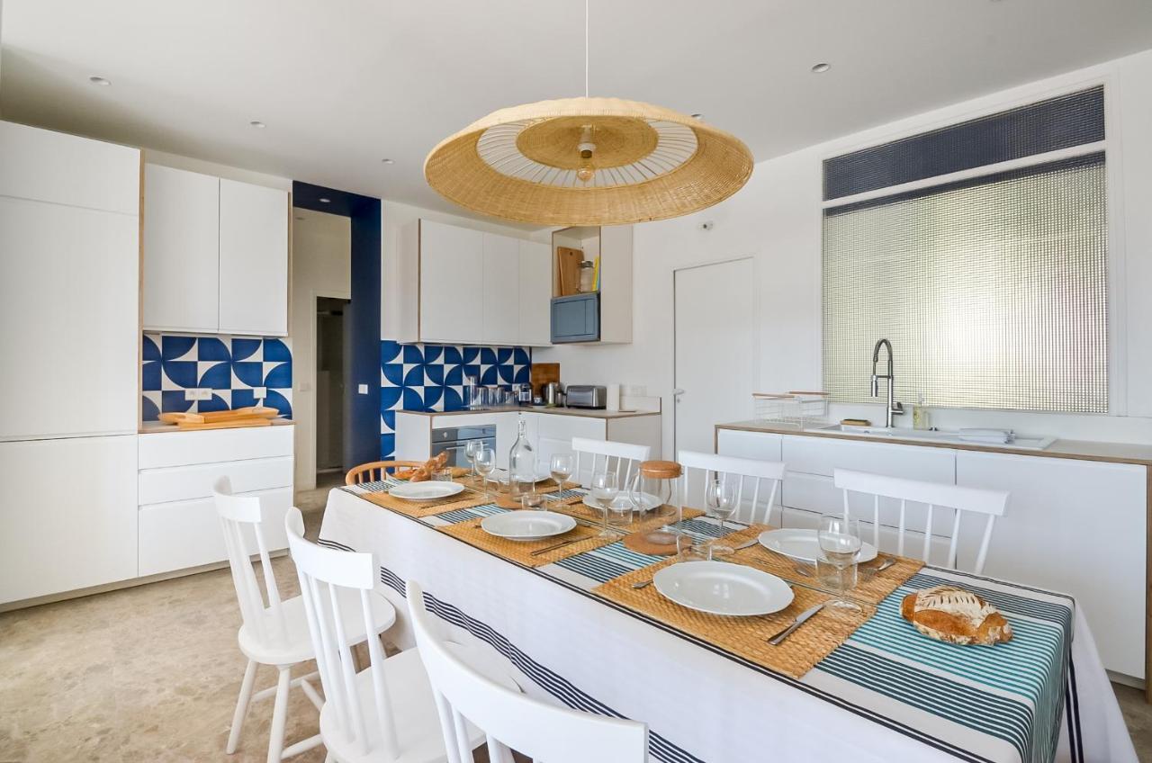 Massilia Blue - Grand Appartement Refait A Neuf Avec Vue Sur Le Vieux Port 马赛 外观 照片