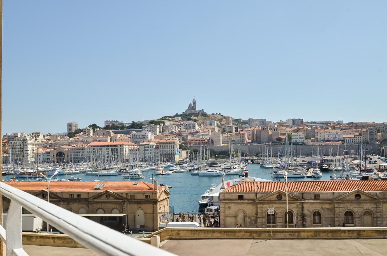 Massilia Blue - Grand Appartement Refait A Neuf Avec Vue Sur Le Vieux Port 马赛 外观 照片